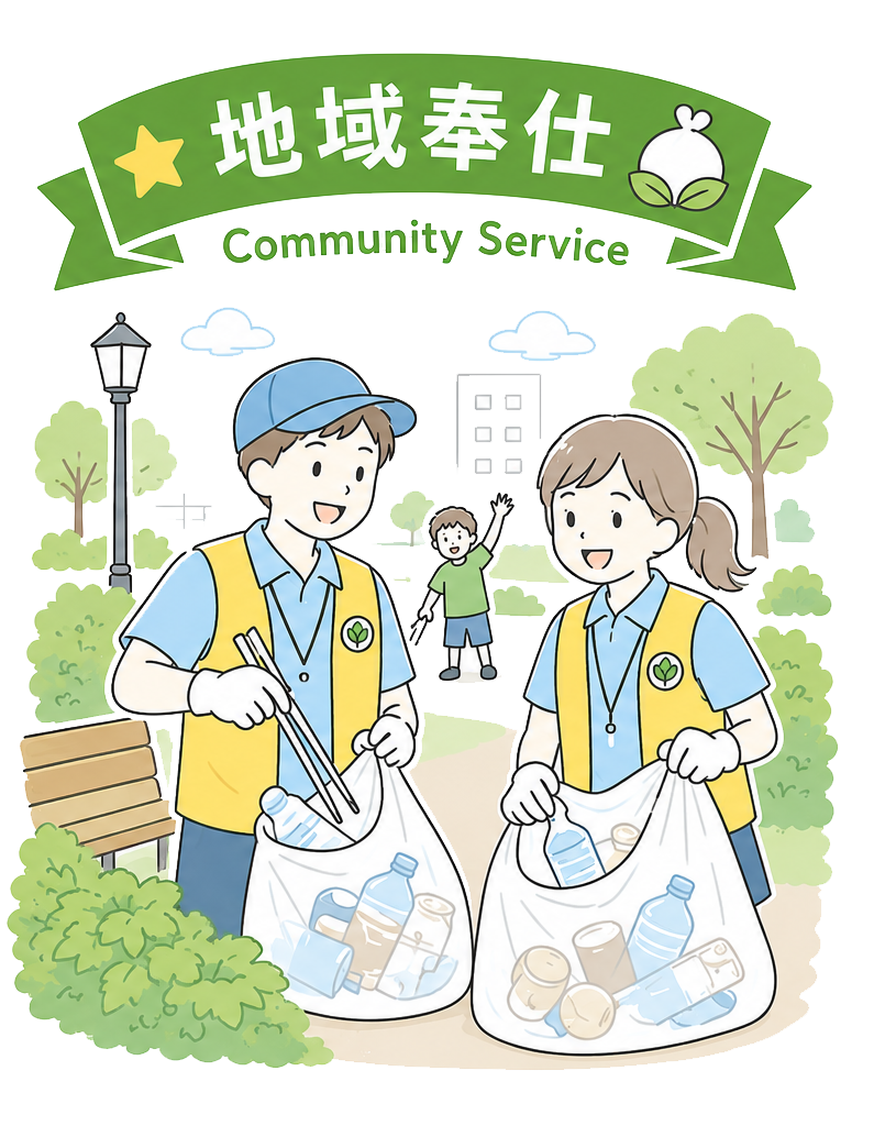 地域奉仕の活動イメージ